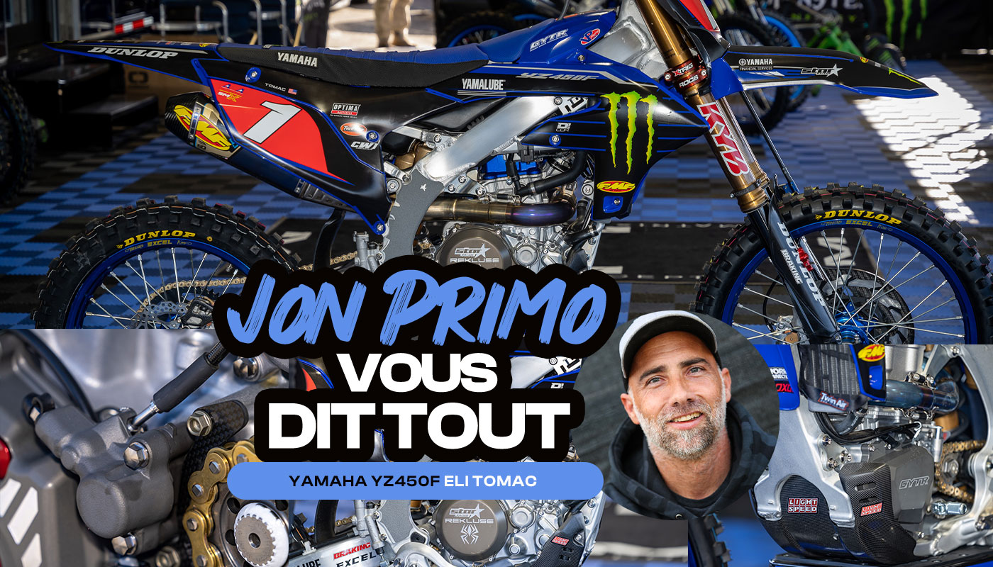 Yamaha YZ450F Eli Tomac (par Jon Primo)