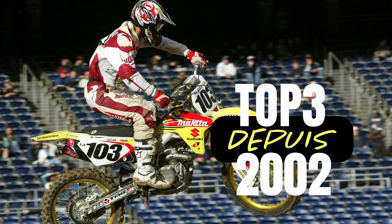 Podiums du SX de San Diego depuis 2002 (et les photos)