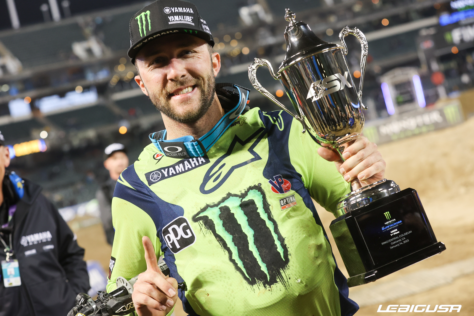 Eli Tomac sur un plateau d'argent
