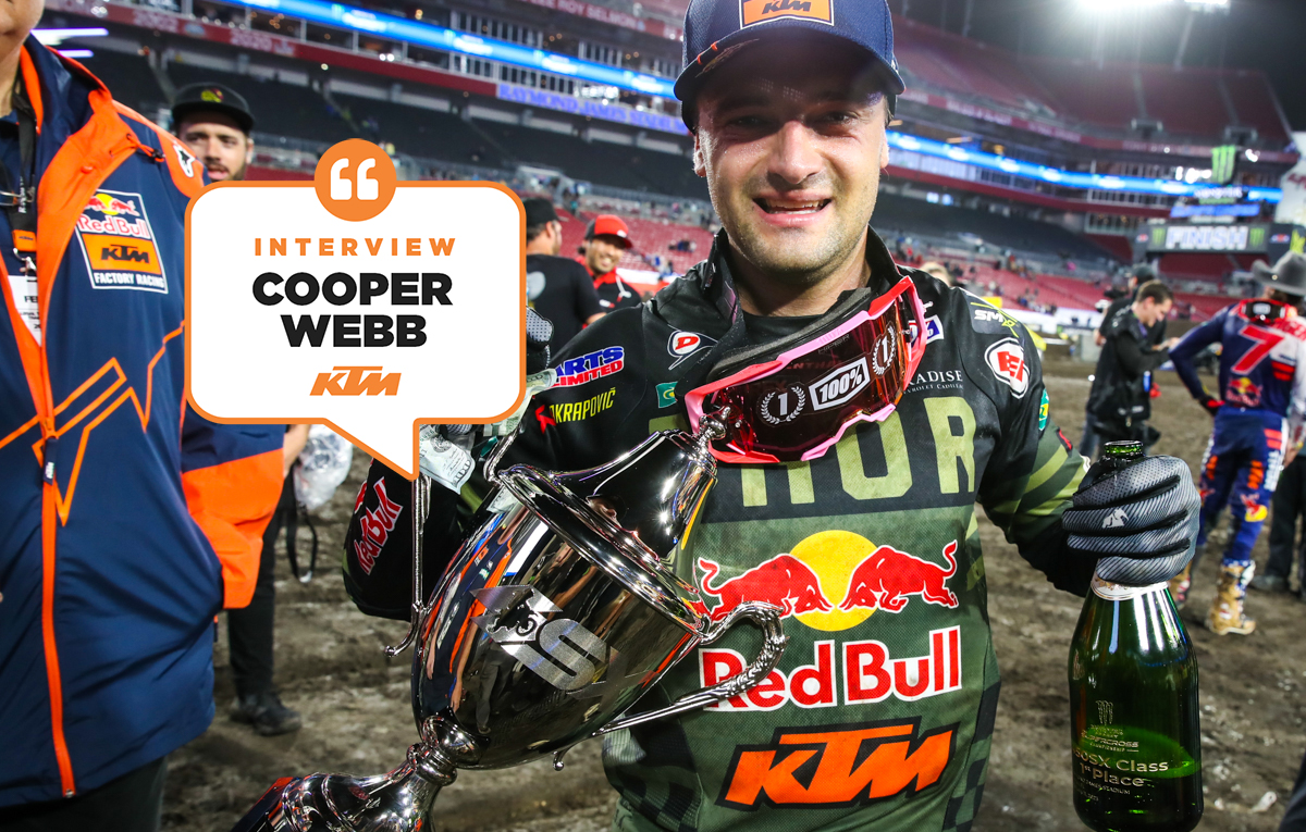 Cooper Webb : « bon pour la confiance »