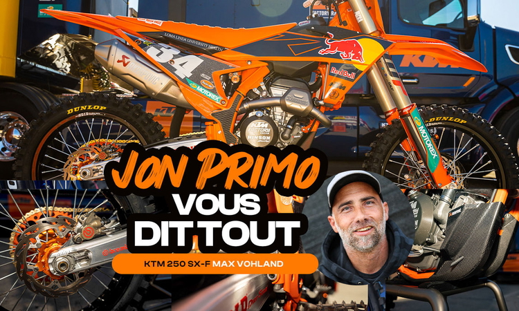 KTM 250 SX-F Max Vohland (par Jon Primo)