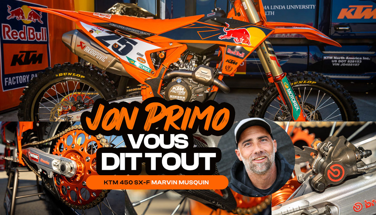 KTM 450 SX-F Marvin Musquin (par Jon Primo)
