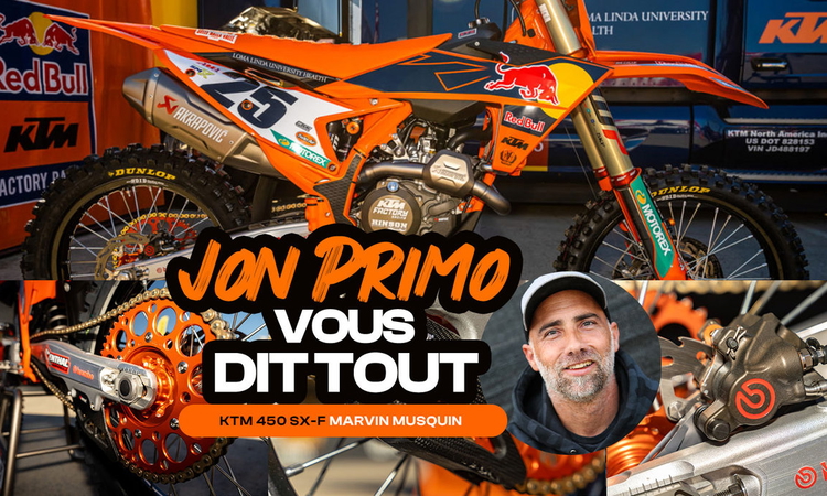 KTM 450 SX-F Marvin Musquin (par Jon Primo)