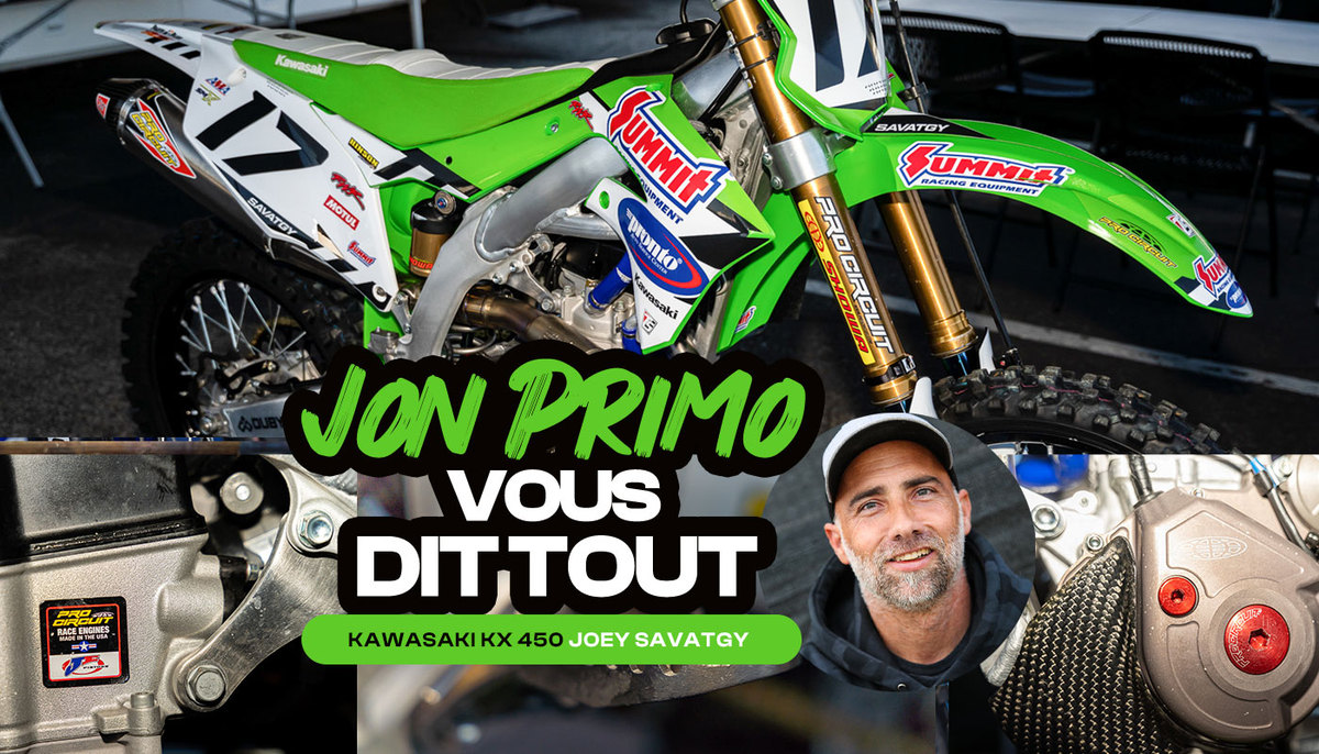 Kawasaki KX 450 Joey Savatgy (par Jon Primo)