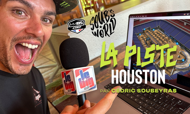 La piste du SX de Houston par Cédric Soubeyras