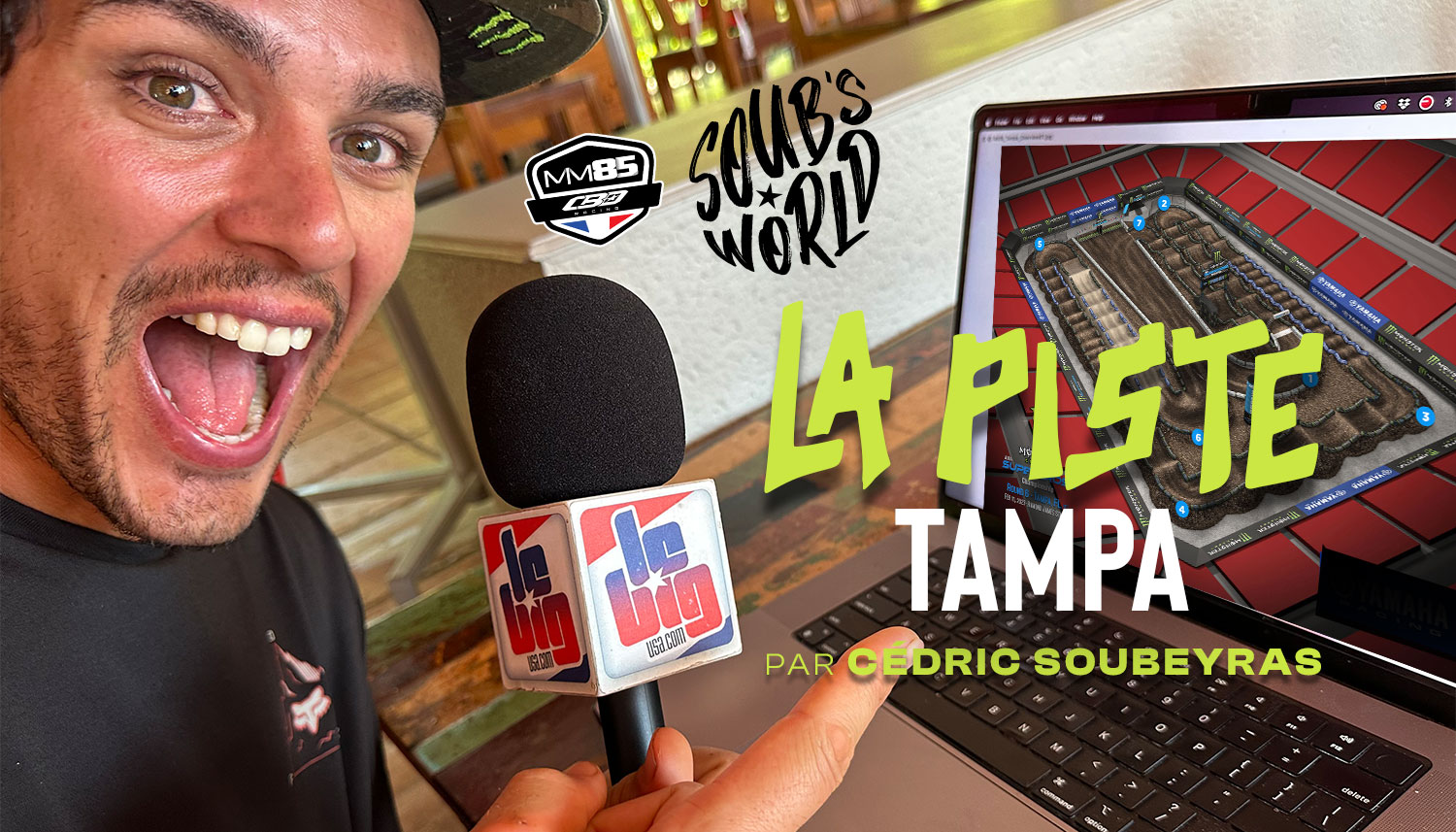 La piste du SX de Tampa par Cédric Soubeyras