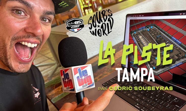 La piste du SX de Tampa par Cédric Soubeyras