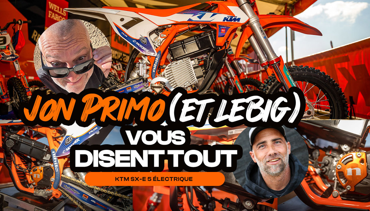 KTM SX-E 5 électrique (par Jon Primo & LeBig)