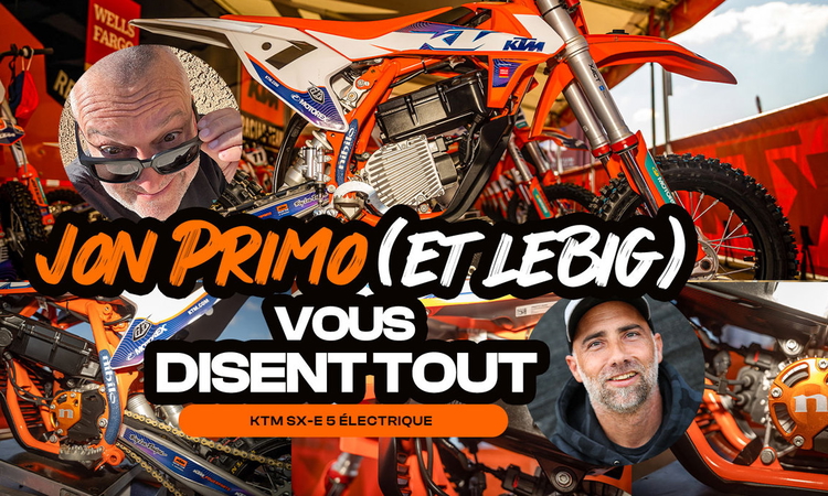 KTM SX-E 5 électrique (par Jon Primo & LeBig)