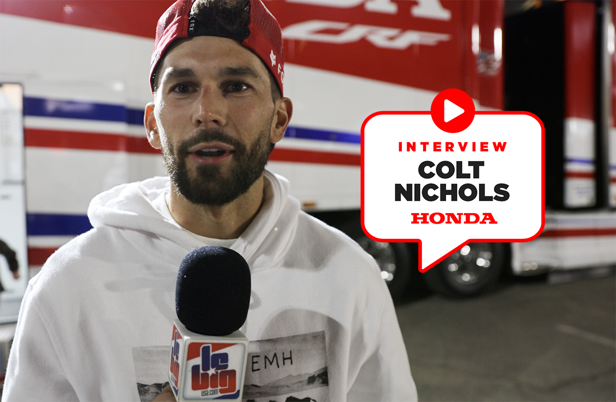 Colt Nichols : « je ne suis pas encore à l'aise »