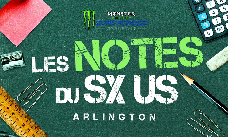 Les notes du Supercross d'Arlington
