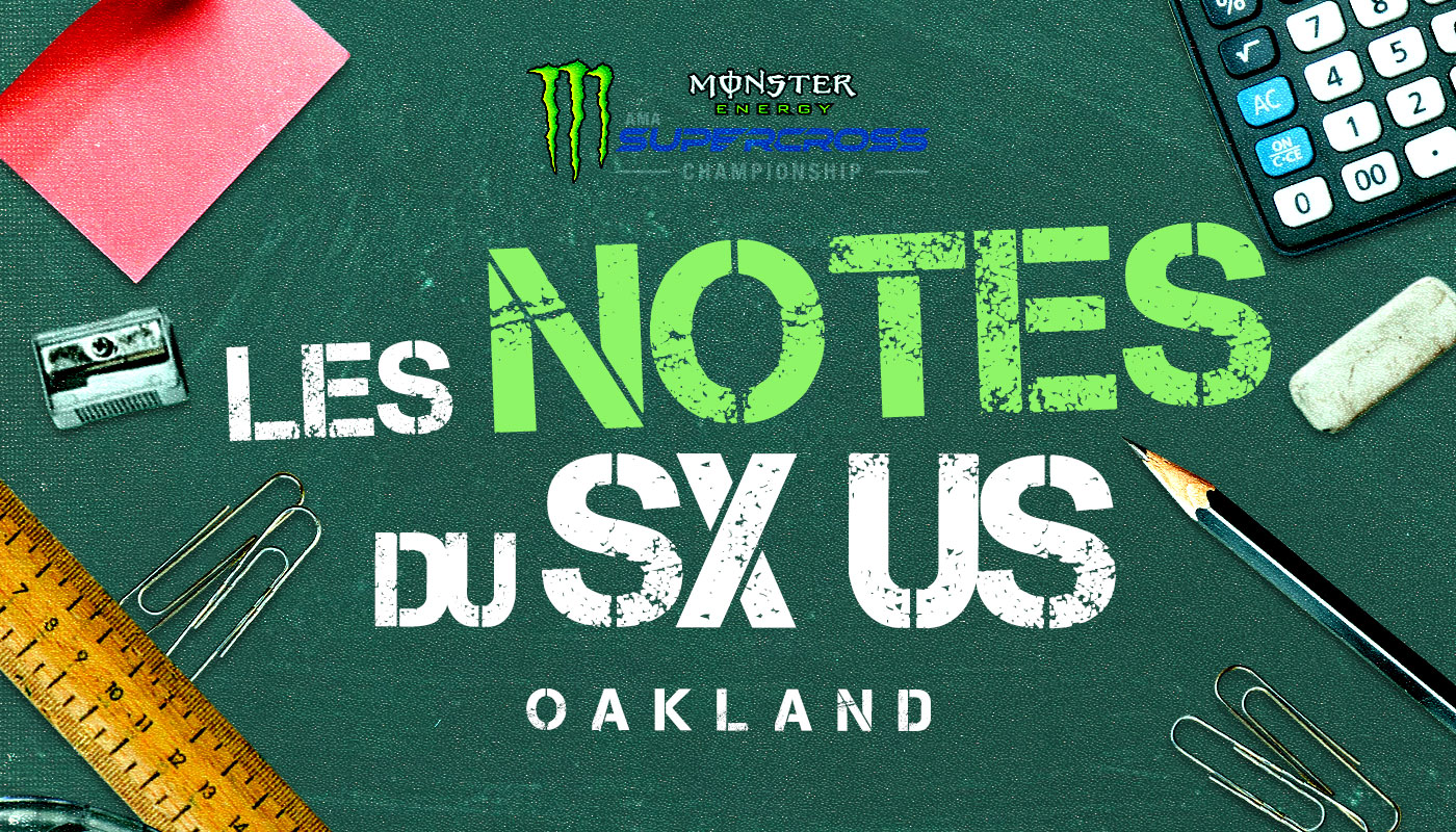 Les notes du Supercross d'Oakland