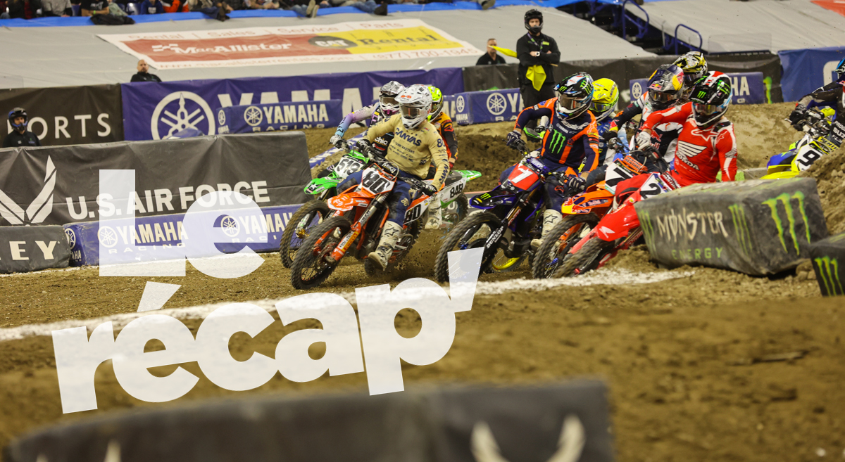 Le récap’ avant le SX de Détroit