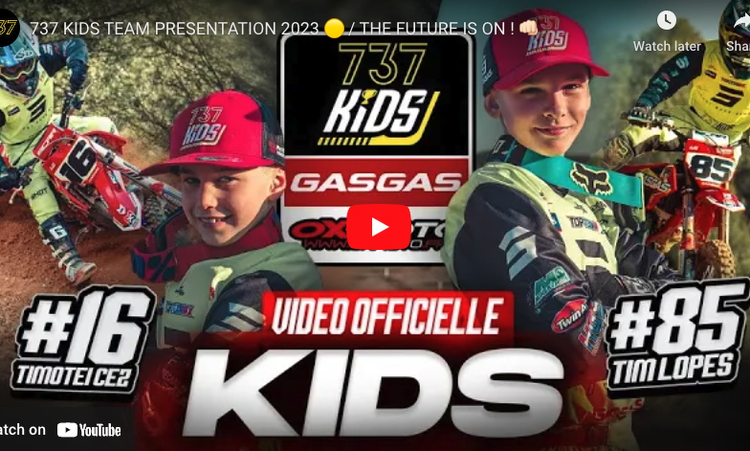 Présentation de l'équipe « Kids » 737