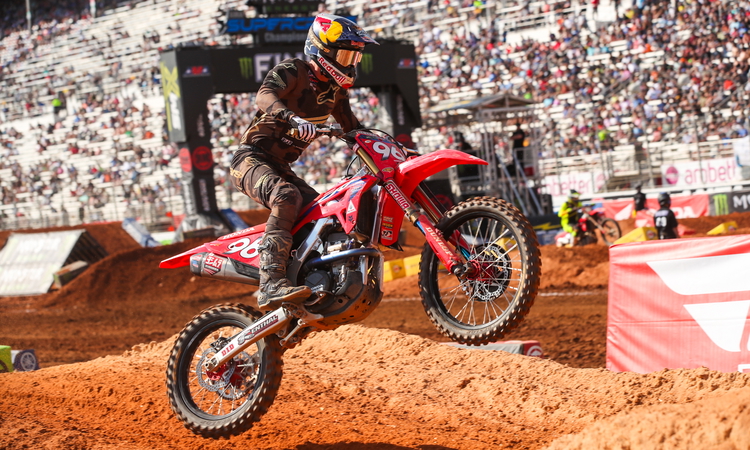 Les moments clefs 250 du SX d'Atlanta