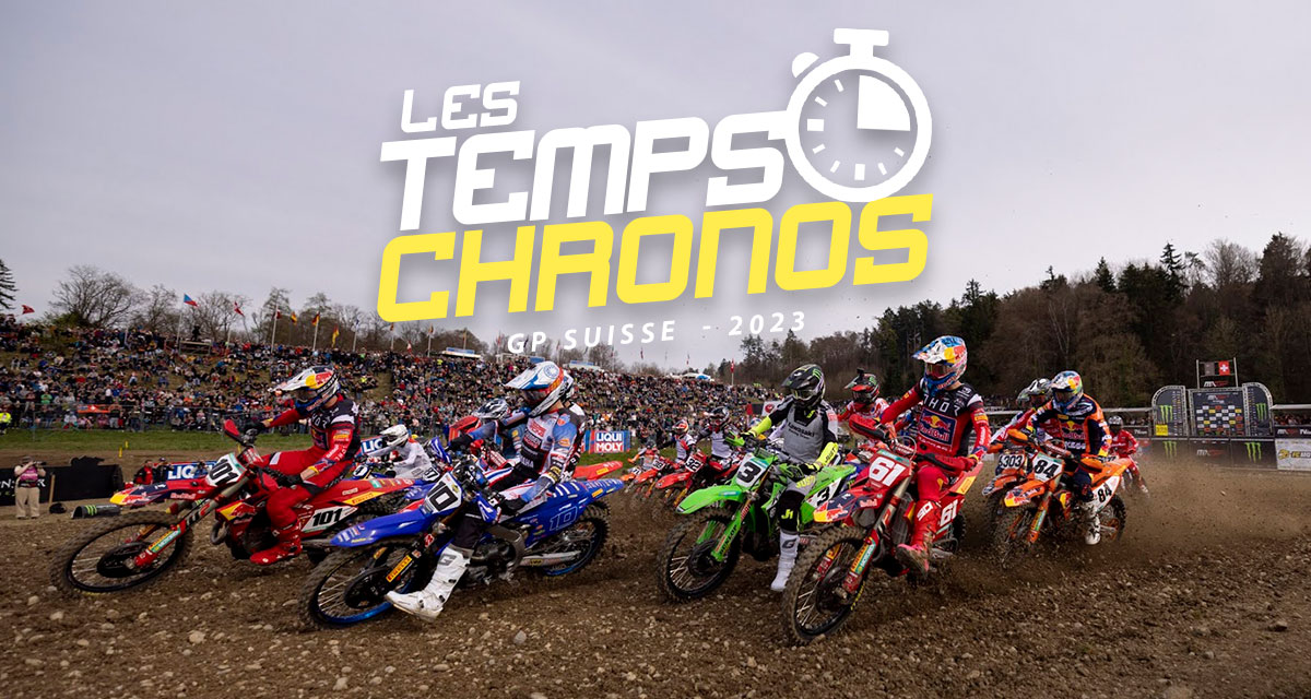 Les temps chronos du GP de Suisse