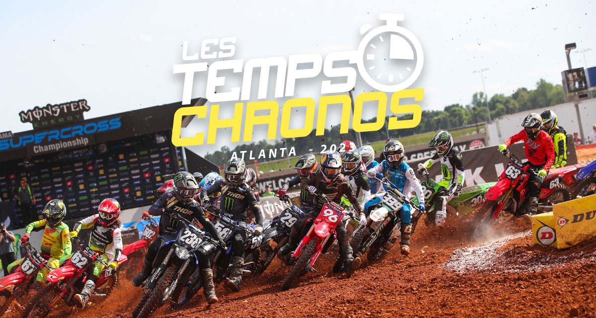 Les temps chronos du SX d'Atlanta