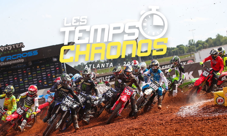 Les temps chronos du SX d'Atlanta