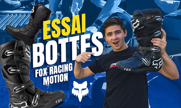 Essai : les bottes Fox Racing Motion
