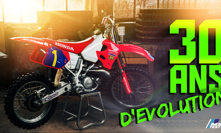 30 ans de suspensions motocross