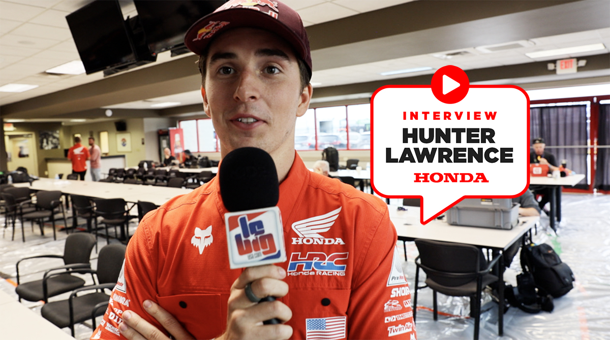 Hunter Lawrence : « Il a fait chaud »