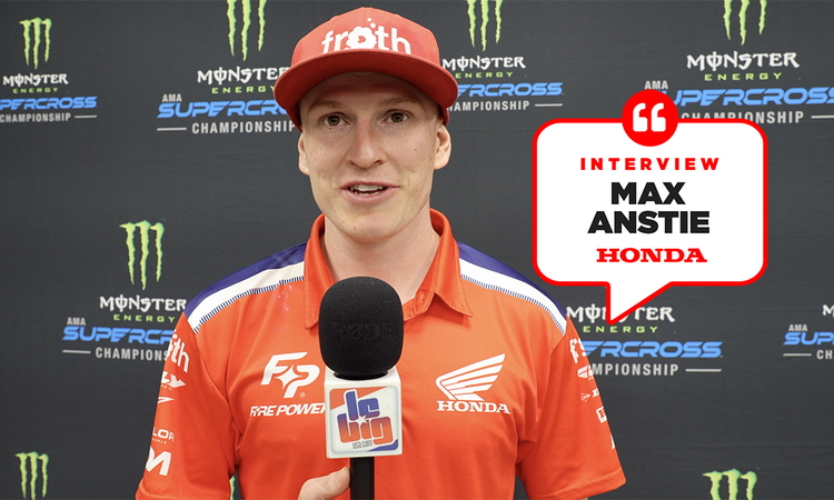 Max Anstie : « Je suis content d'être là »