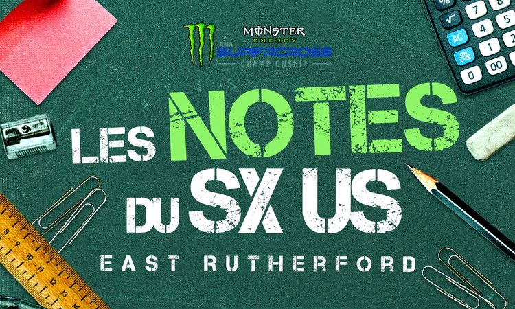 Les notes du Supercross d'East Rutherford