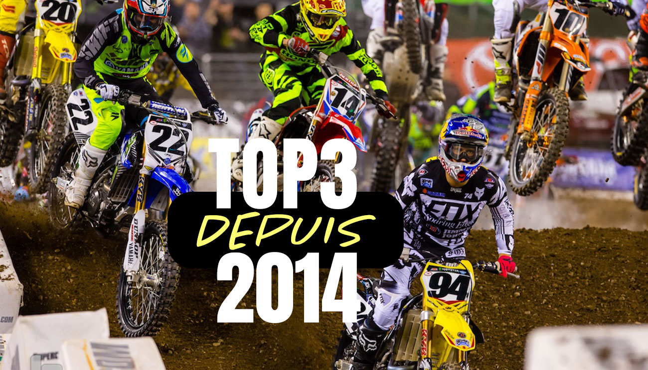SX East Rutherford : le top 3 depuis 2014