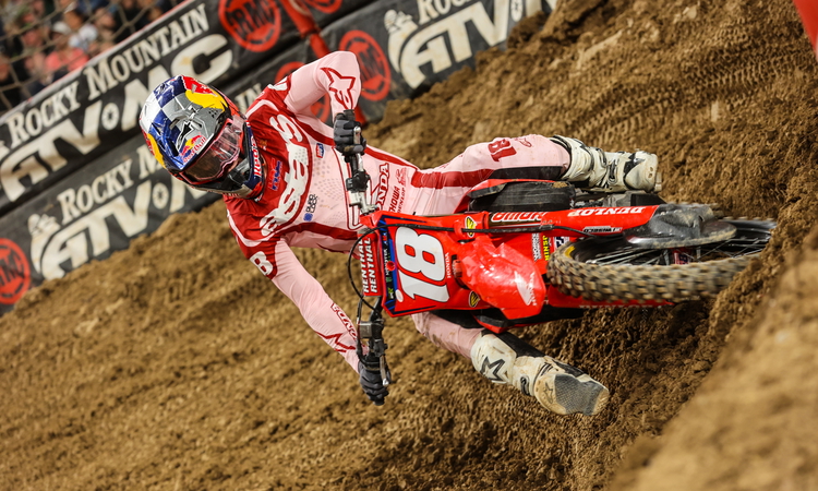 Les moments clefs 250 du SX de Denver