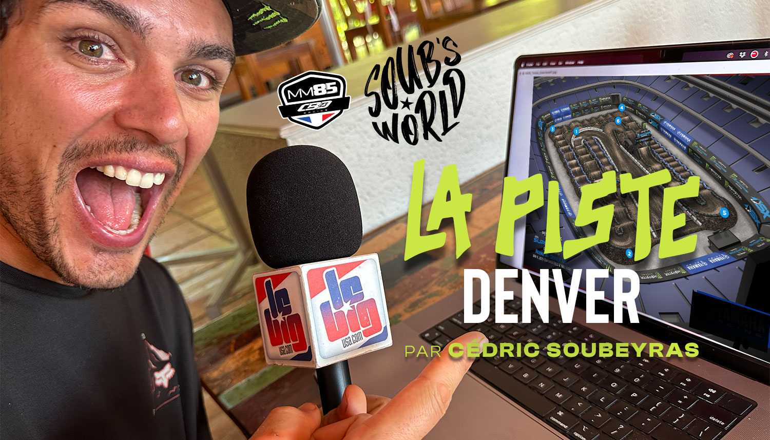 La piste du SX de Denver par Cédric Soubeyras