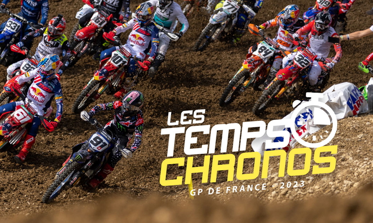 Les temps chronos du GP de France