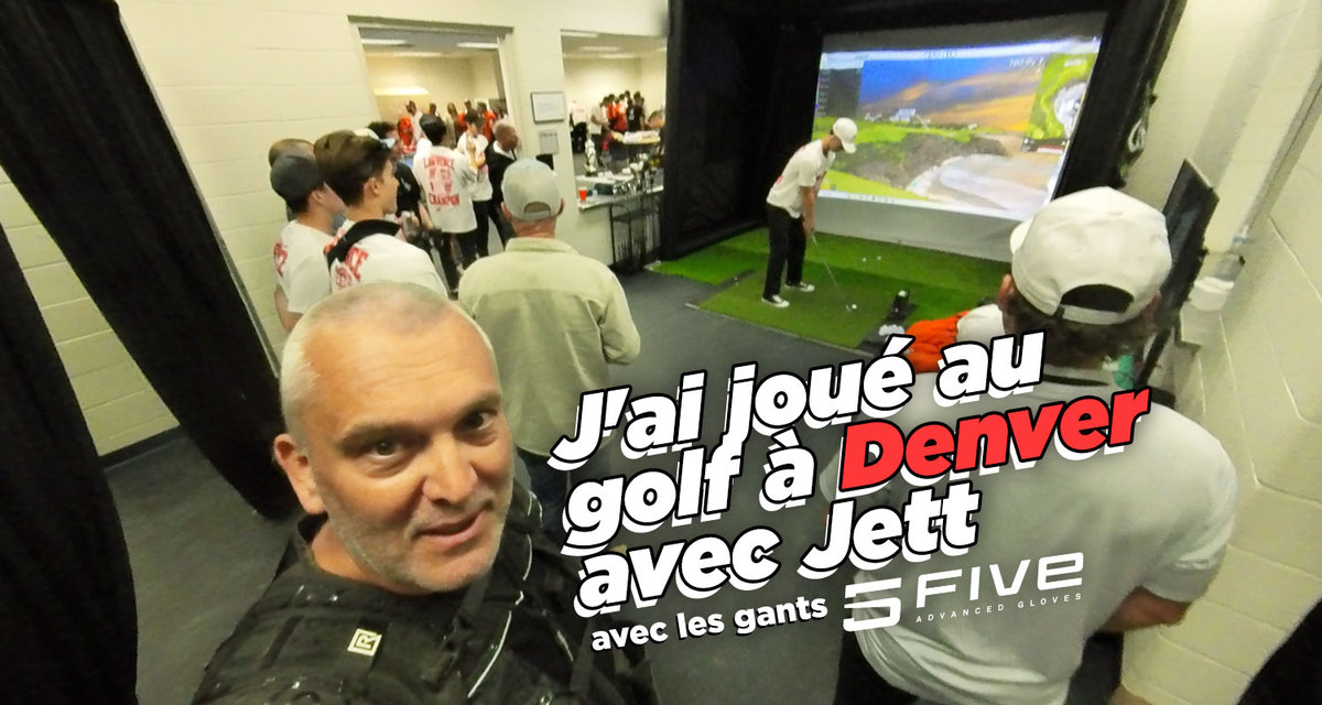 Vlog SX : « J'ai joué au golf à Denver avec Jett »