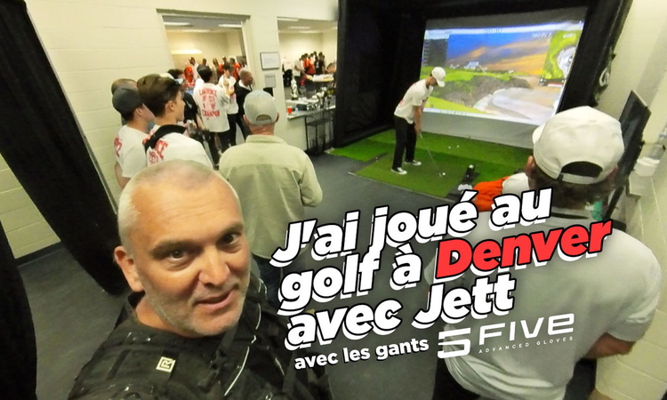 Vlog SX : « J'ai joué au golf à Denver avec Jett »