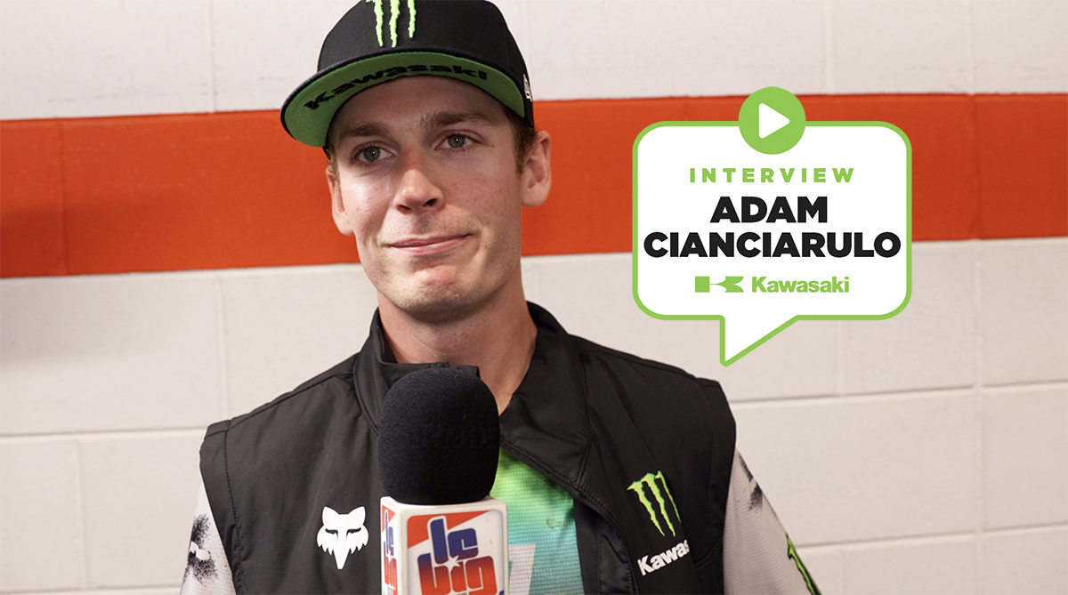 Adam Cianciarulo : « j'ai vaincu beaucoup de démons »