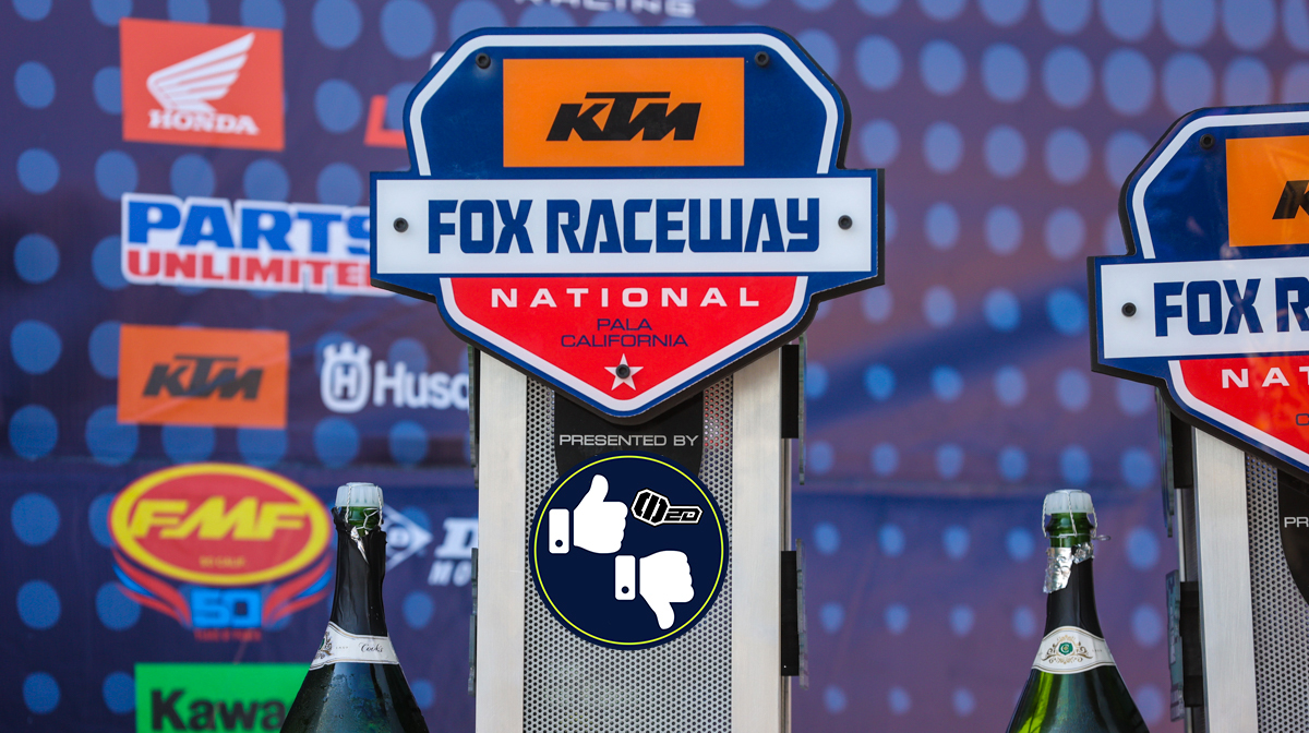 « Ce qu'il faut retenir... » MX Fox Raceway