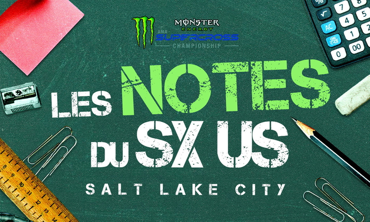 Les notes du Supercross de Salt Lake City