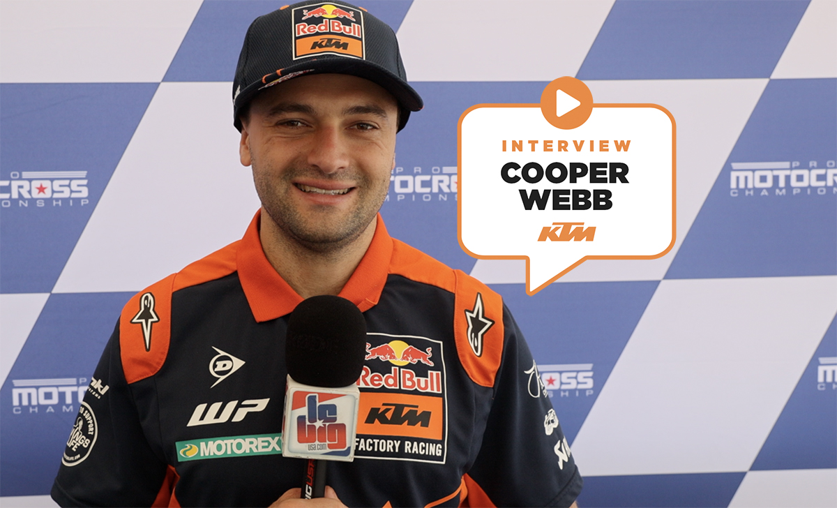 Cooper Webb : « comme en SX, tout peut arriver »