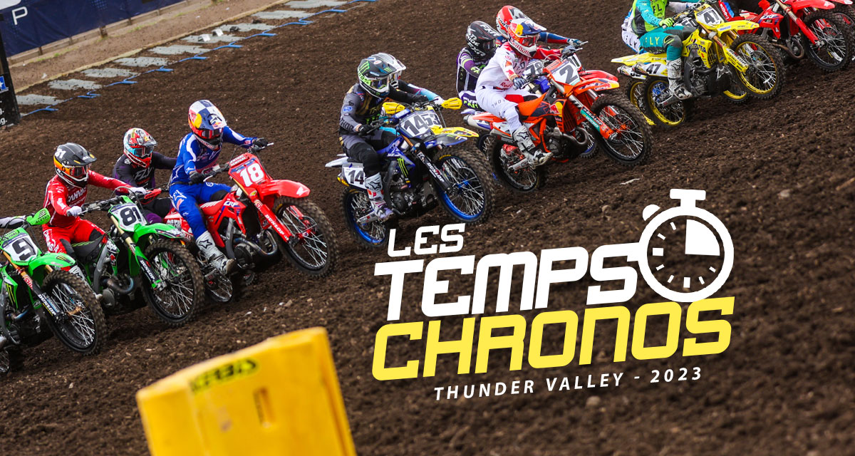 Les temps chronos de Thunder Valley