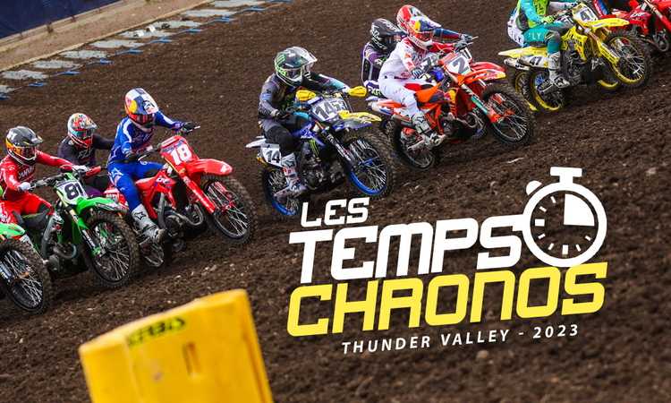 Les temps chronos de Thunder Valley