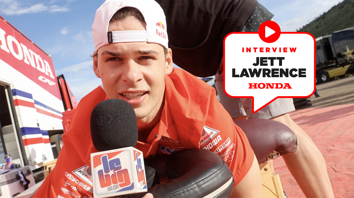 Jett Lawrence : « j'ai fait des bons départs »