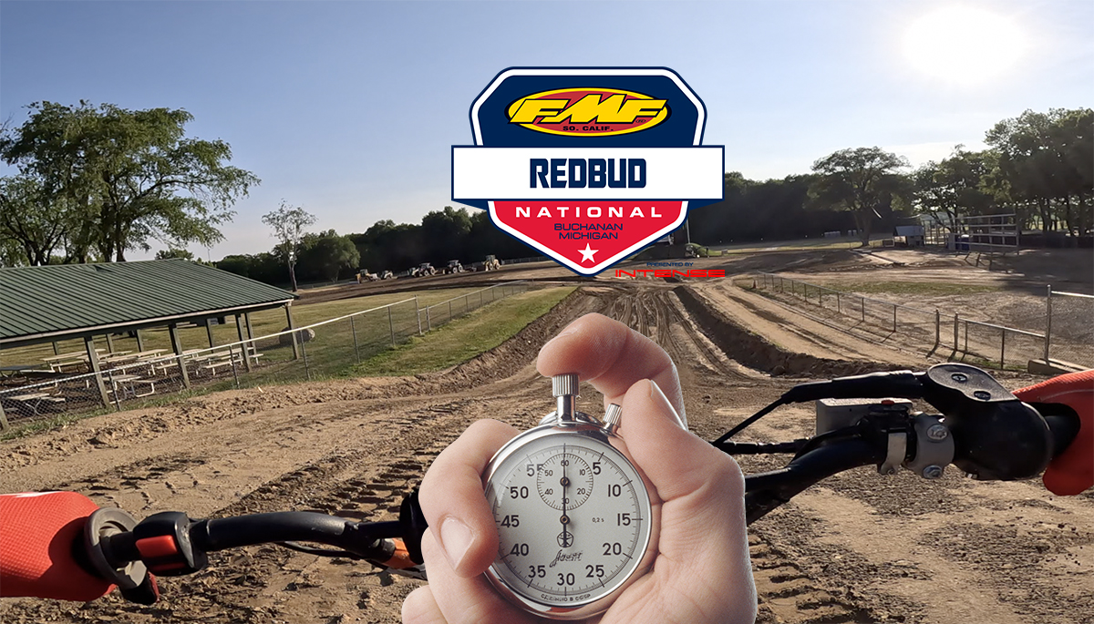 Un tour chrono de RedBud avec la YCF 125 Start