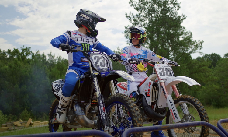 Haiden Deegan sur une 250 YZ 2 temps