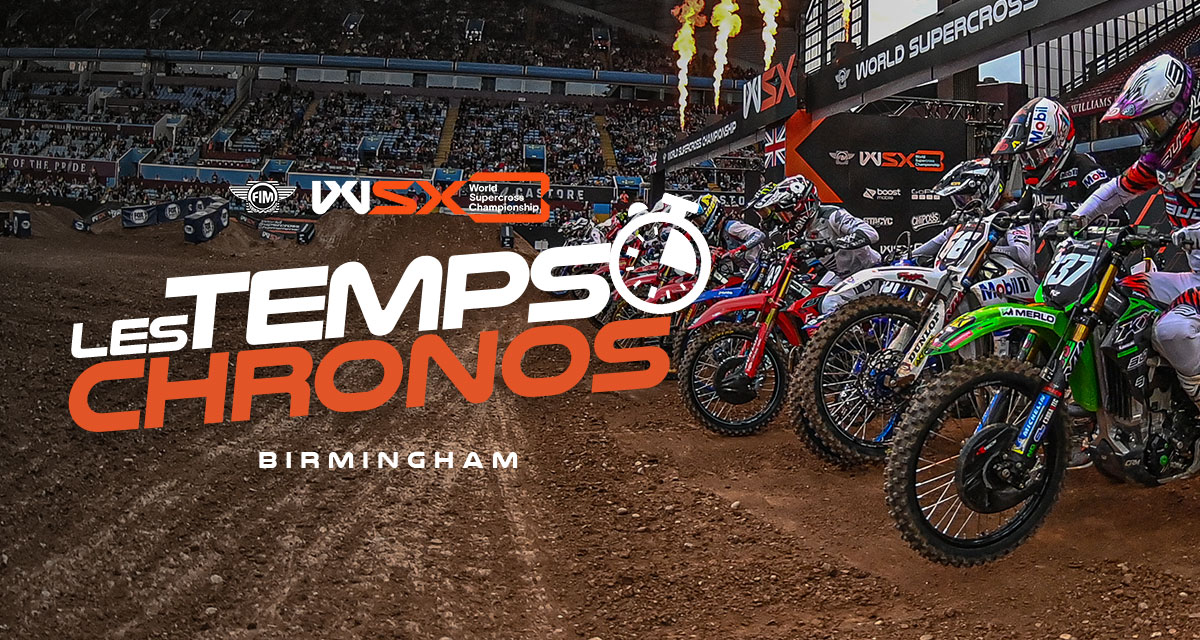 Les temps chronos du WSX de Birmingham