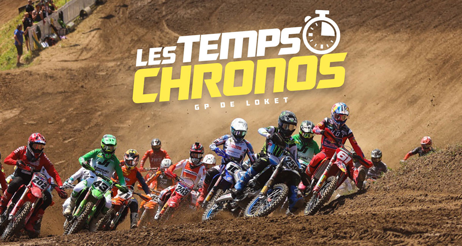 Les temps chronos du GP de Loket