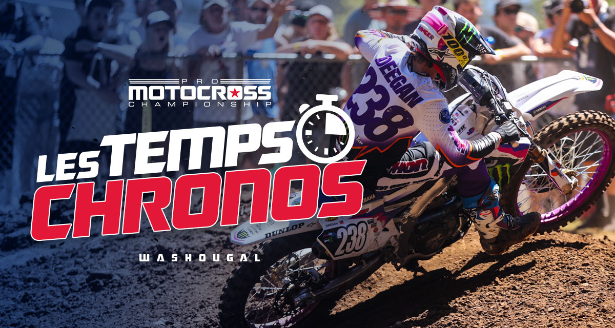Les temps chronos du MX de Washougal