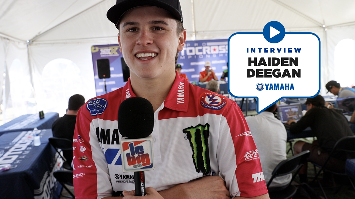 Haiden Deegan : « Hunter doit avoir la pression »