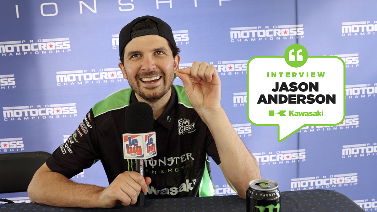 Jason Anderson : « enfin deux manches en entier »