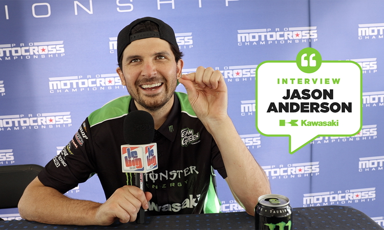 Jason Anderson : « enfin deux manches en entier »