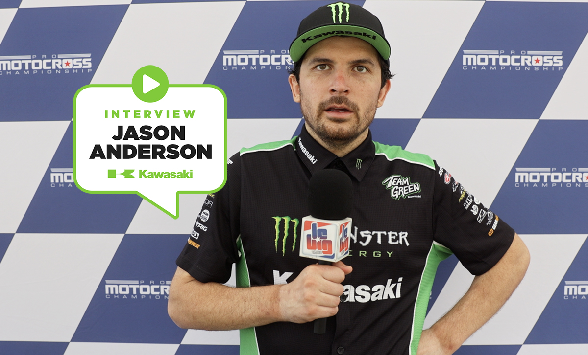 Jason Anderson : « trop tôt pour être à mon niveau »