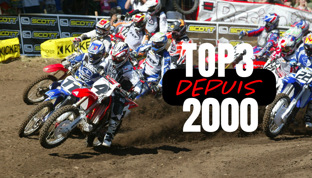MX Washougal : le top 3 depuis 2000